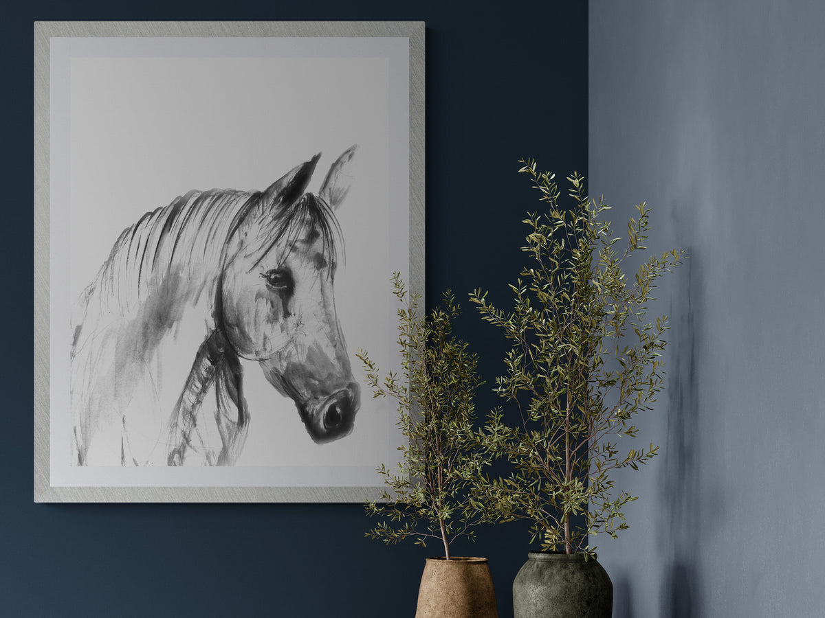 Framed Print Emma the Horse image 3