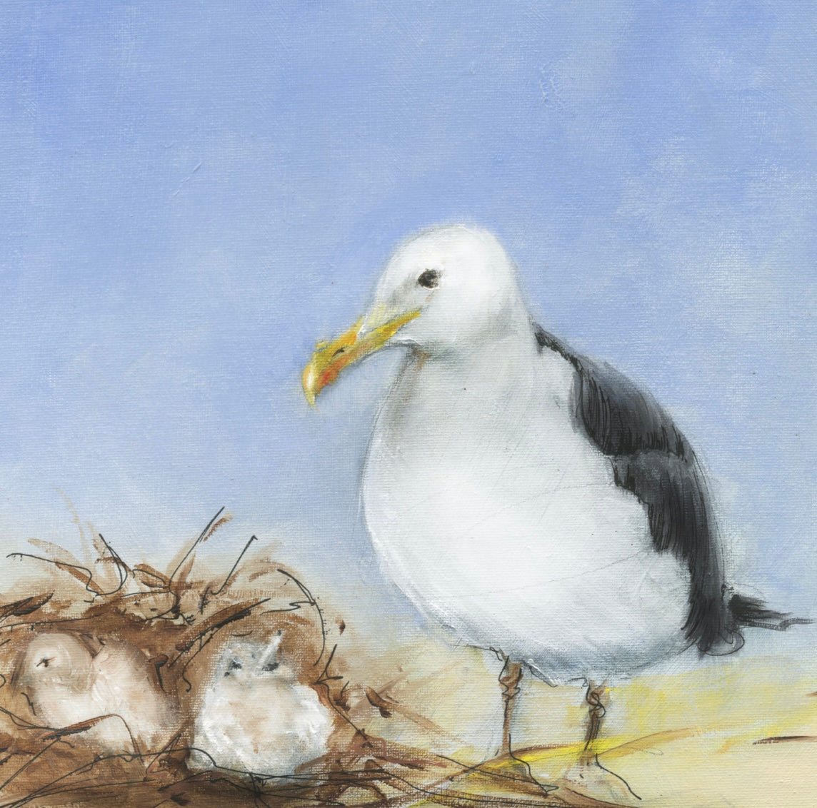 Greeting Card Sophie the Seagull