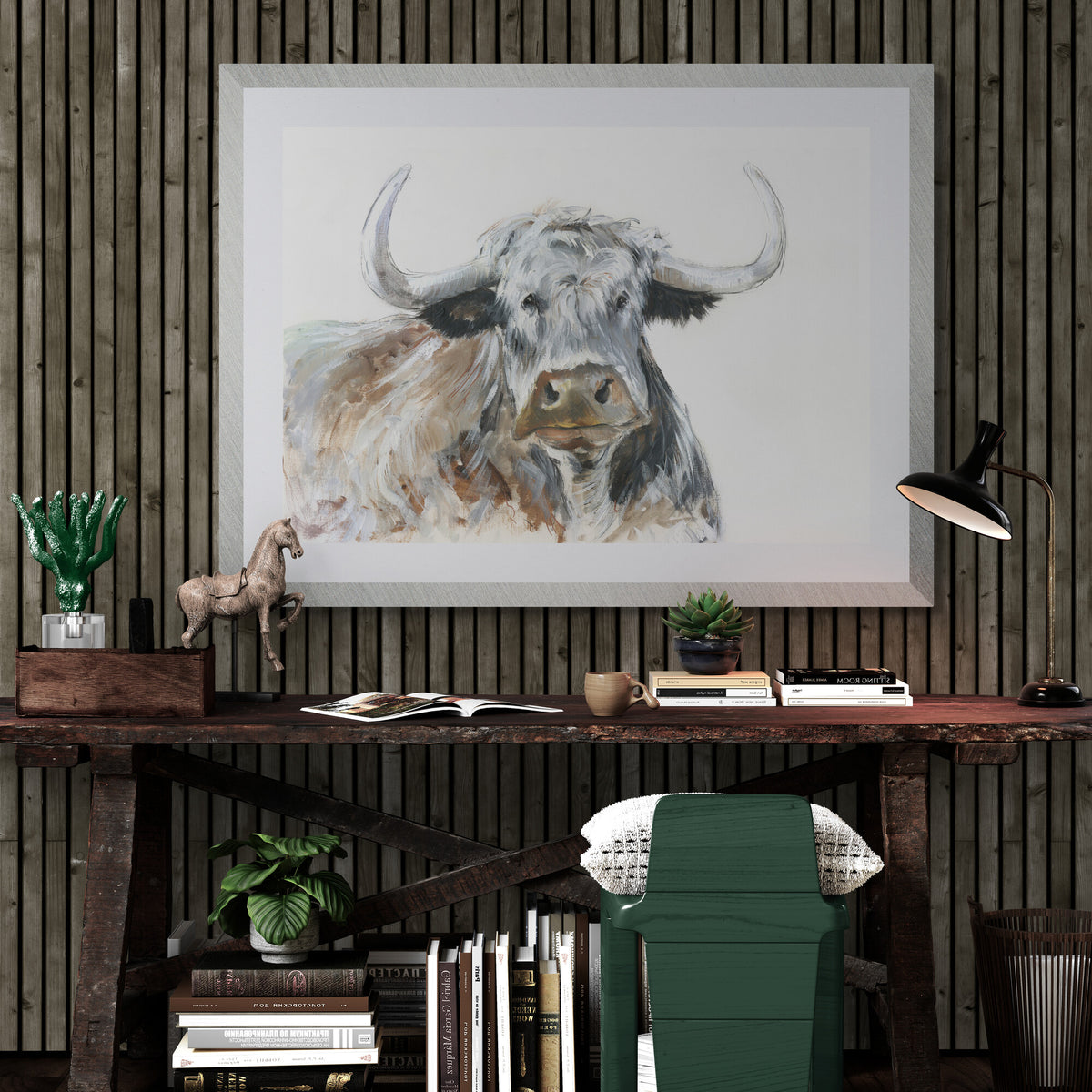 Majestic Longhorn "The Crowned Wanderer"