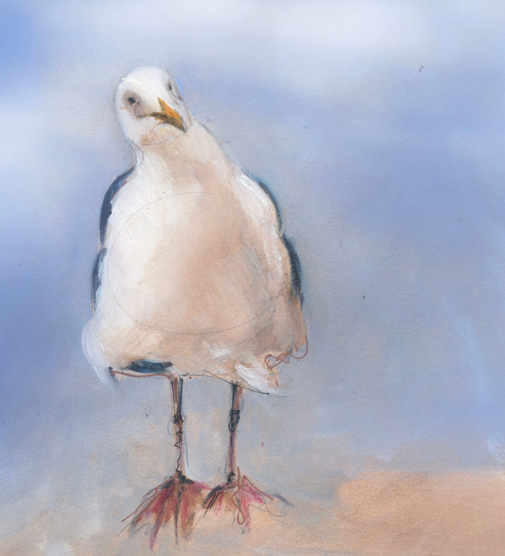 Greeting Card Scully the Seagull image 0