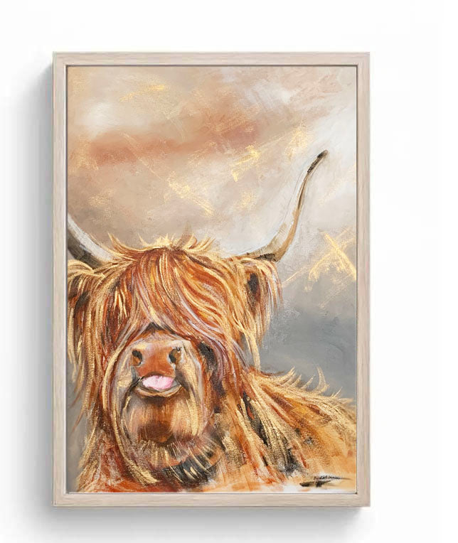 Limited Edition Canvas Print Duncan the Highland Cow image 6