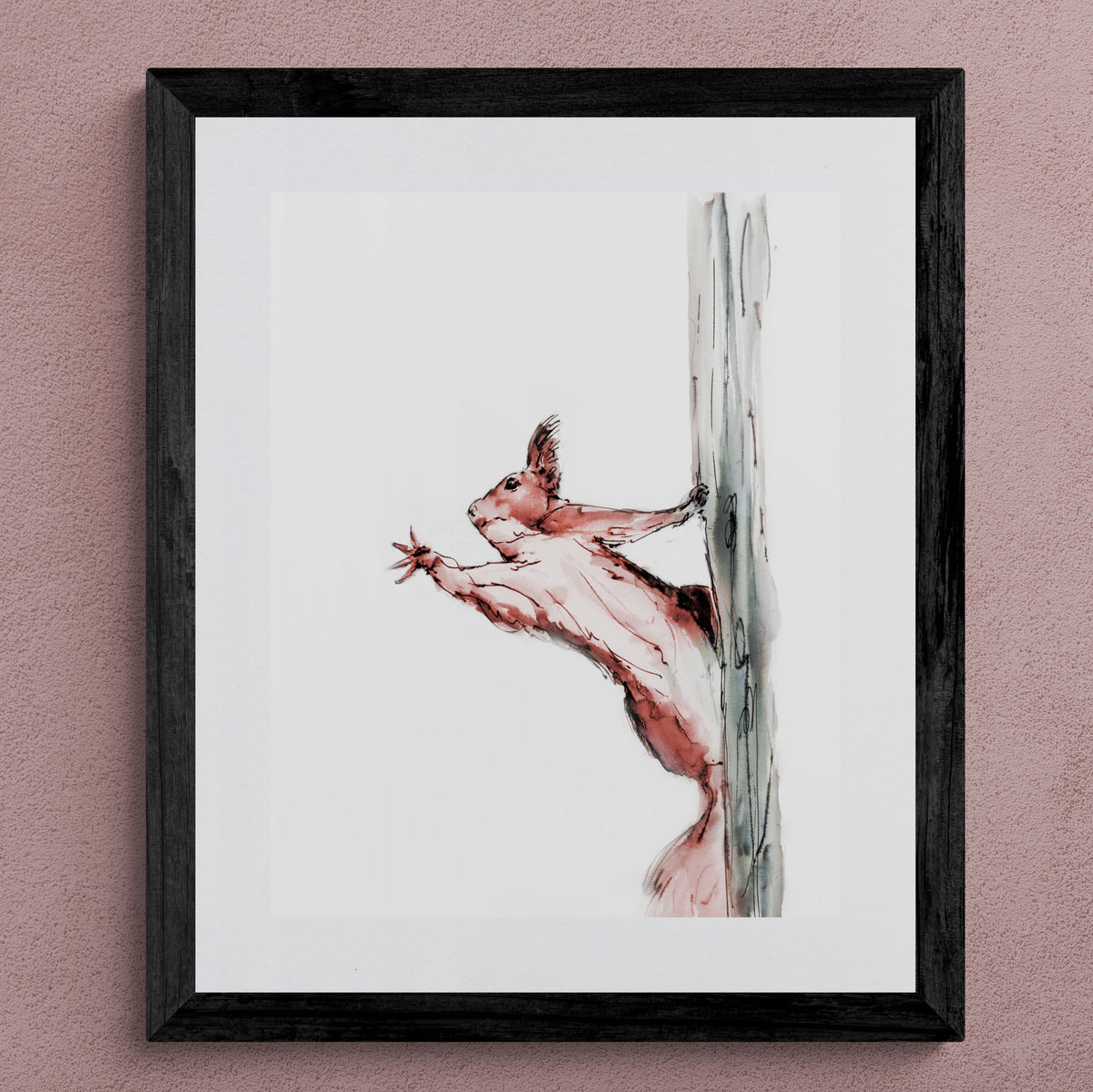Framed Print Squirrel Nancy image 0