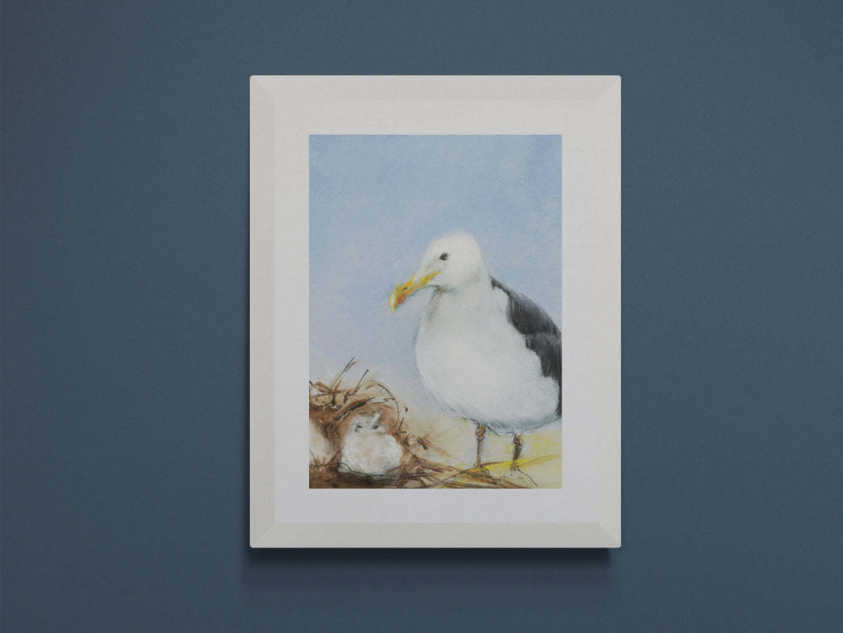 Framed Print Sophie the Seagull image 3