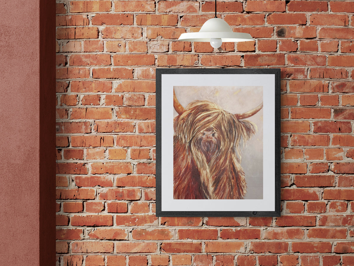 Framed Print Hamish the Highland Cow image 3