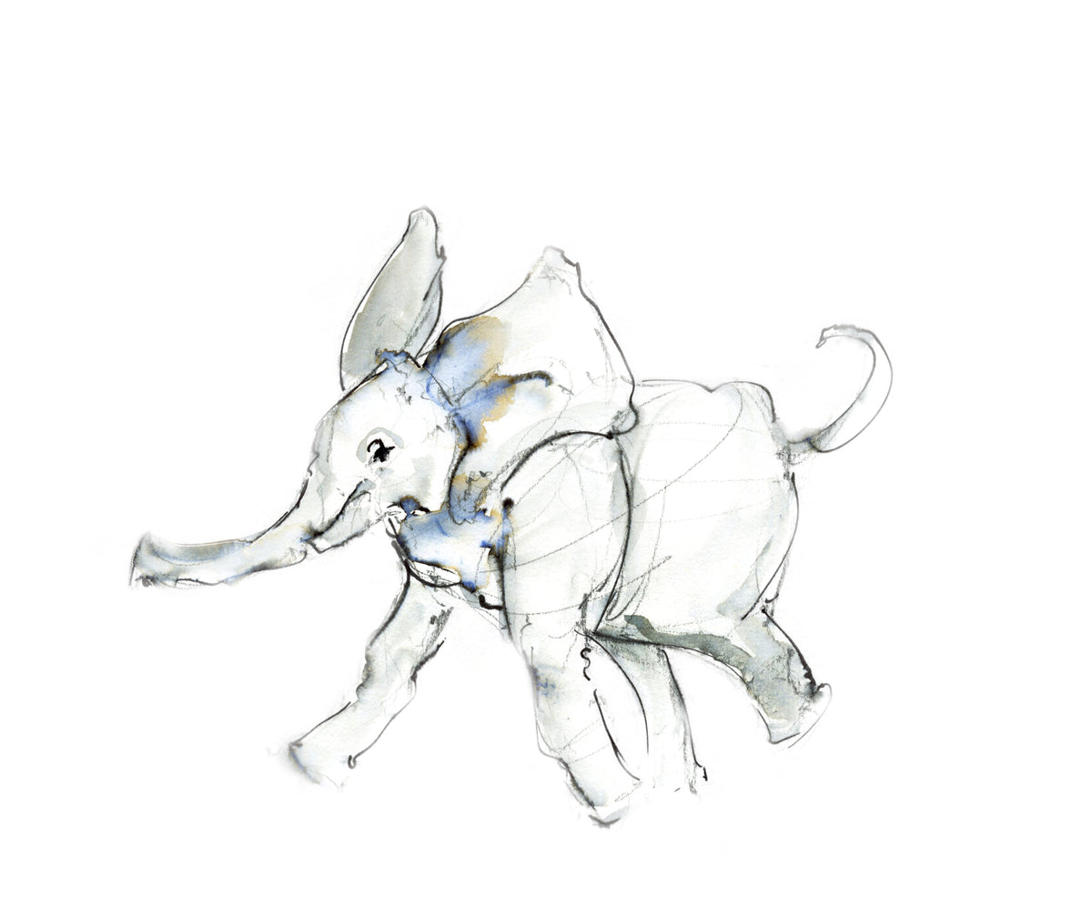 Framed Print Elmer the Elephant image 1