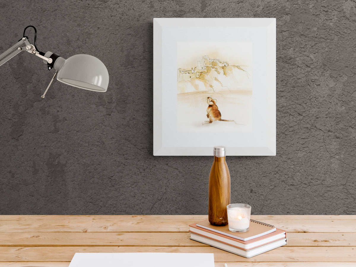 Framed Print of the Chepstow Mouse