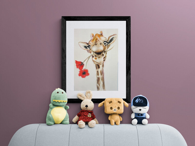 Framed Print Felicity the Giraffe