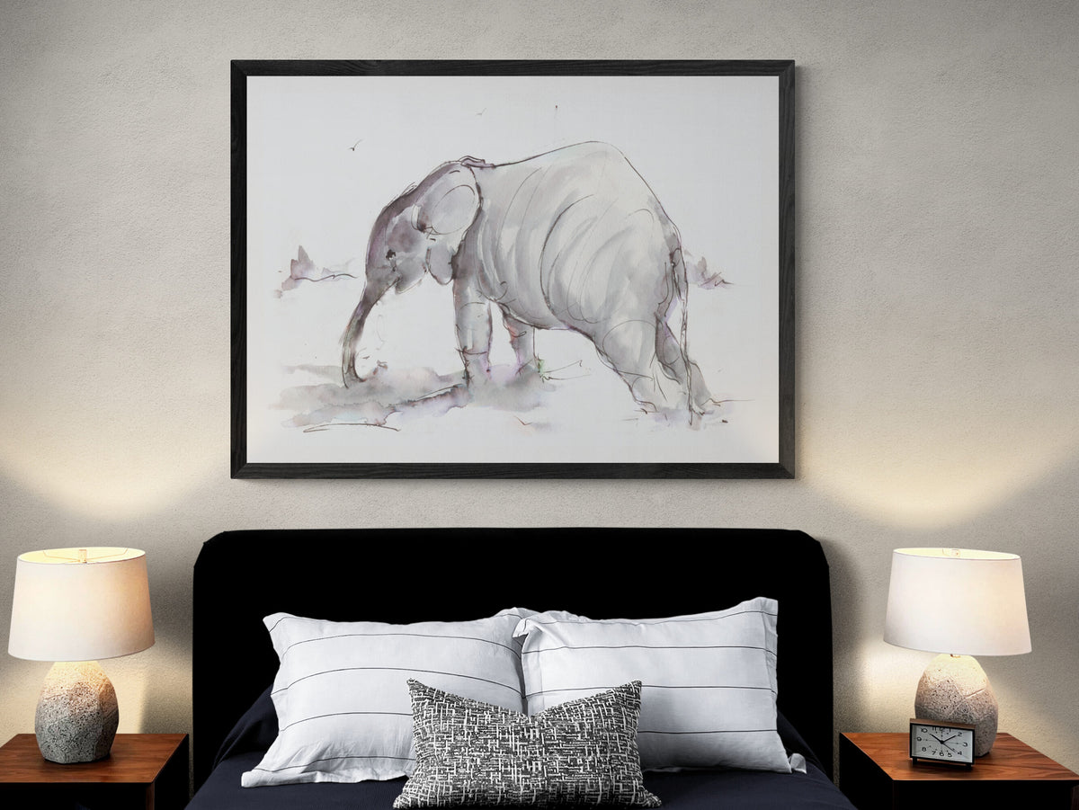 Framed Print Ellie the Elephant image 0