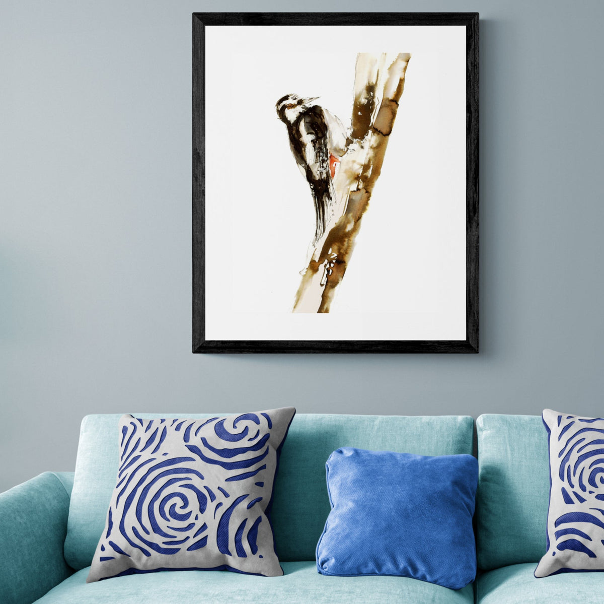 Framed Print Woody the Woodpecker