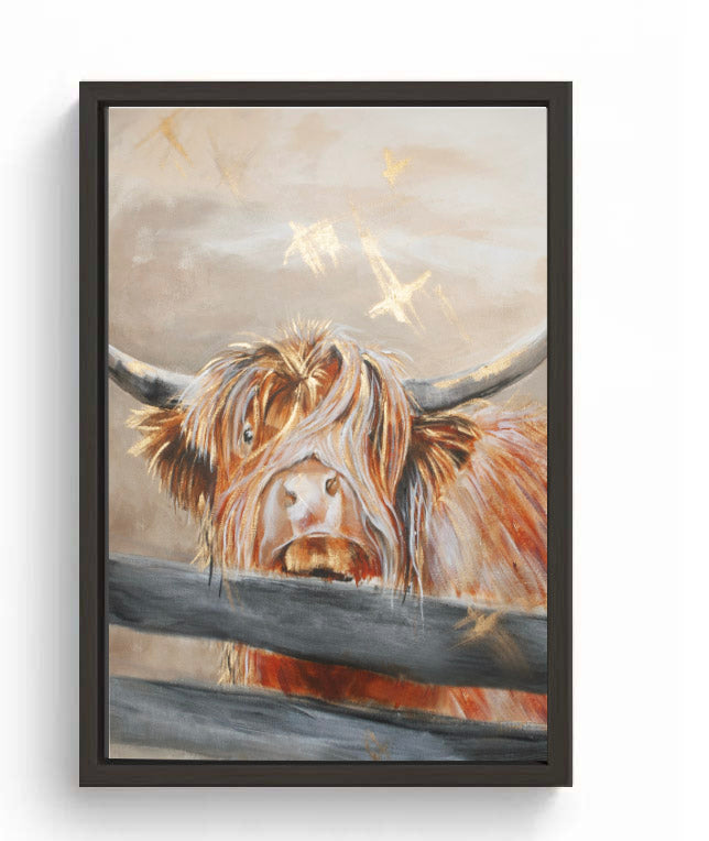 Limited Edition Canvas Print Gordon the Highland Cow image 2