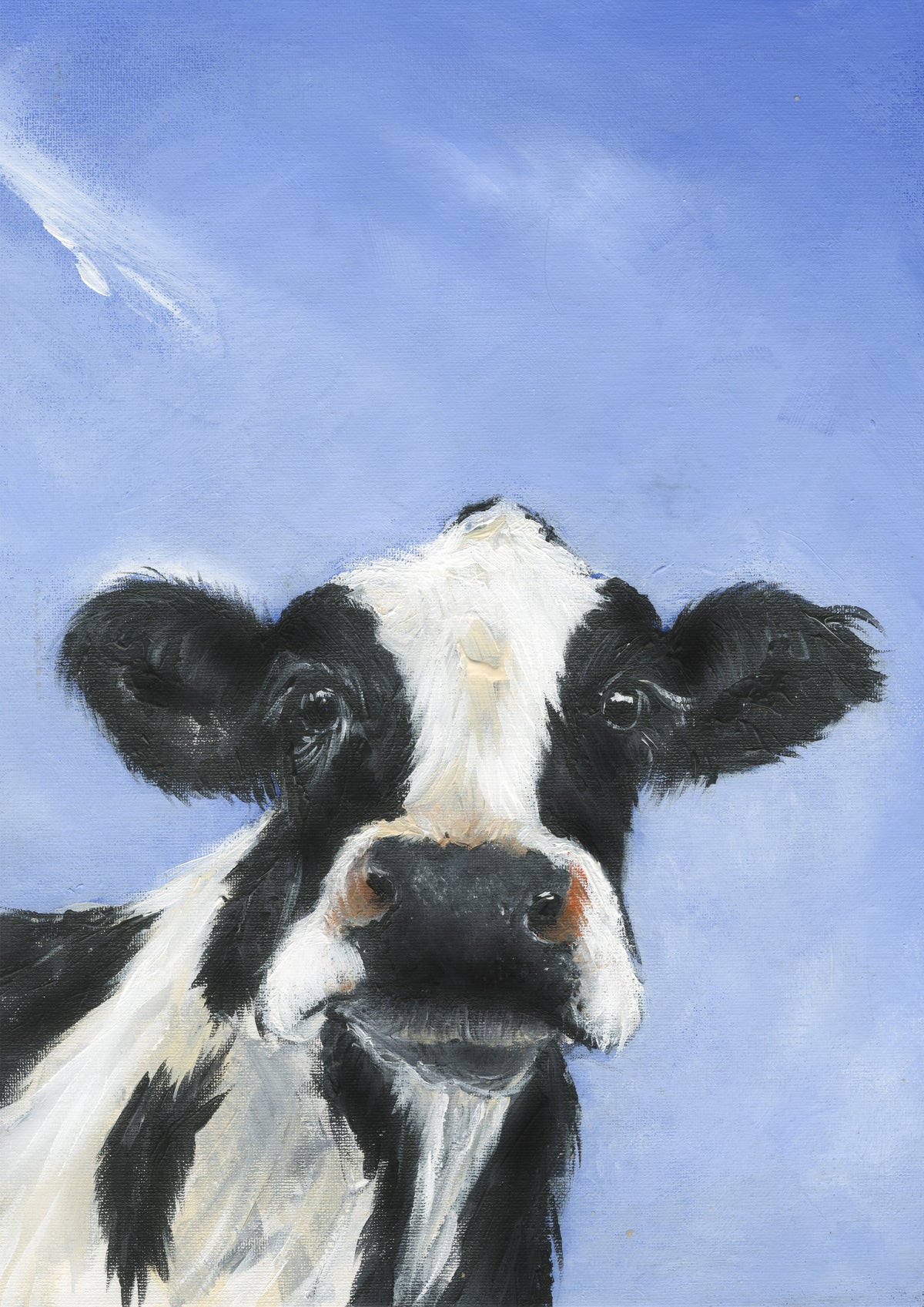 Limited Edition Canvas Print Doris the Friesian Cow image 1