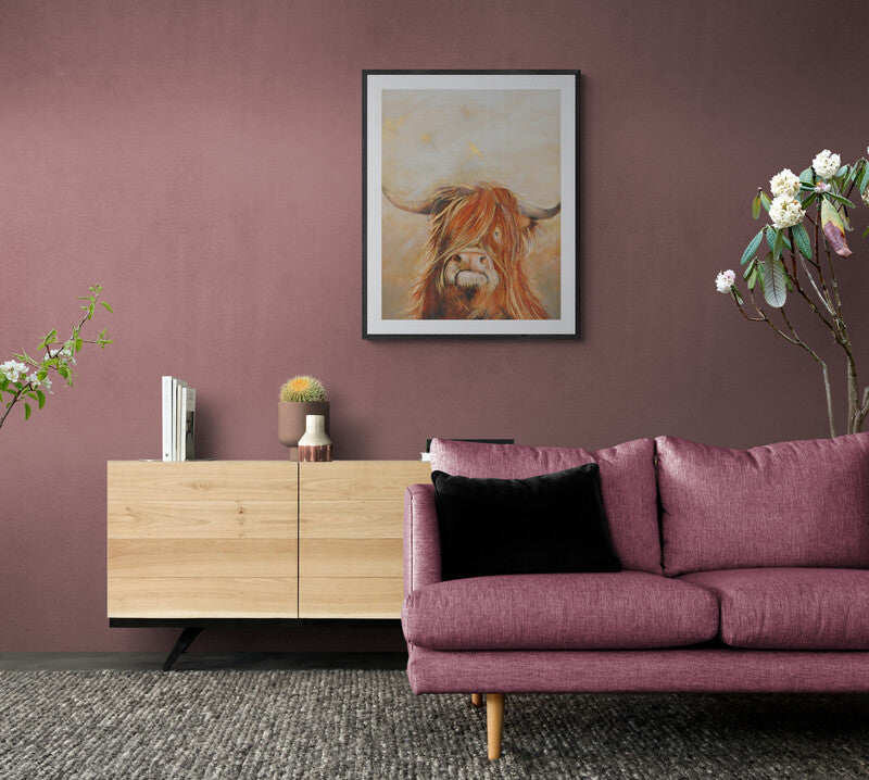 Framed Print Eleanor the Highland Cow image 3