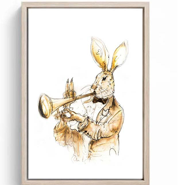 Limited Edition Canvas Print of Ronny Jazz image 0