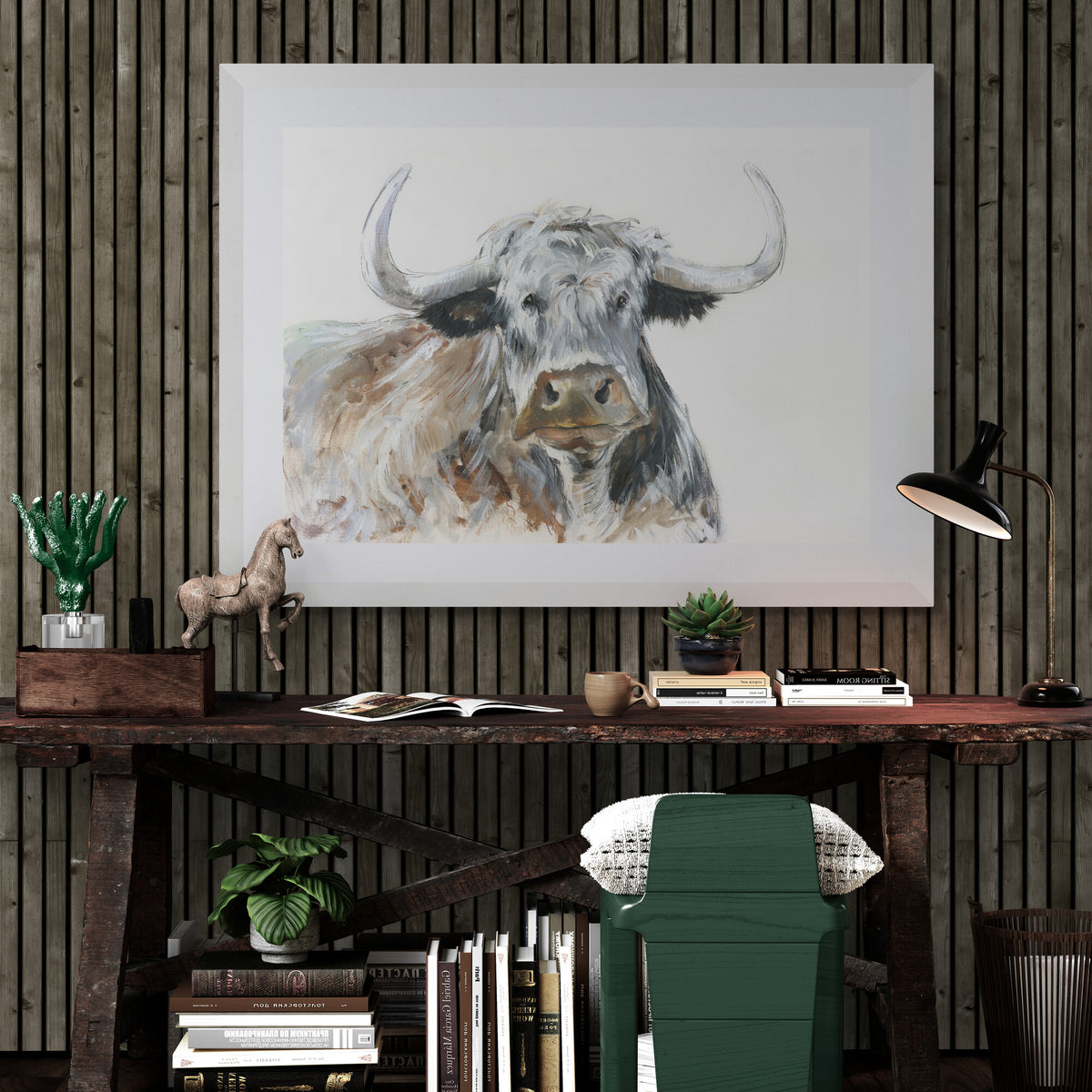 Majestic Longhorn "The Crowned Wanderer"
