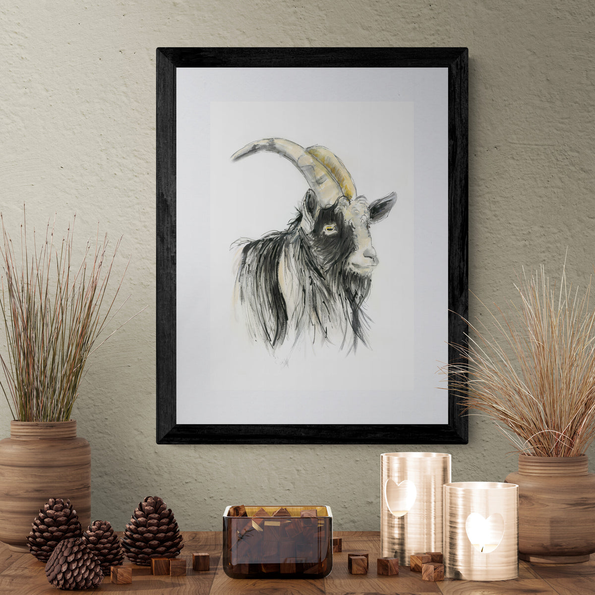 "Gareth the Welsh Mountain Goat"